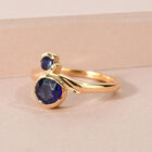 Masoala Saphir Bypass-Ring in Silber, 1,50 ct. image number 1