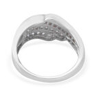 LUSTRO STELLA - Zirkonia Ring 925 Silber rhodiniert  ca. 0,60 ct image number 3