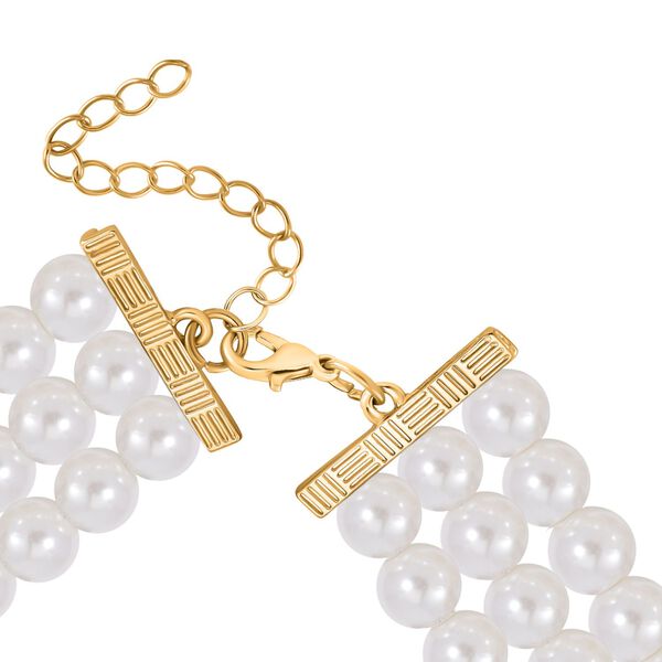 Glasperlen, gr&uuml;nes Glas und wei&szlig;es Kristall-Schmuckset image number 4