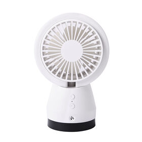 2 in 1: Ventilator mit Ionizer und abnehmbarer HEPA Filter, Weiß