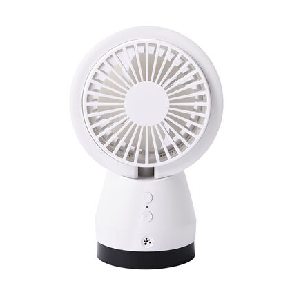 2 in 1: Ventilator mit Ionizer und abnehmbarer HEPA Filter, 3 Geschwindigkeiten, Wei&szlig;