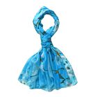 LA MAREY 100% Maulbeerseide Seidenschal, 110cm x 180cm, Türkis