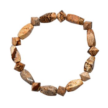 Bild Jasper Armband Flexibel (18 cm), ca. 94.00 ct