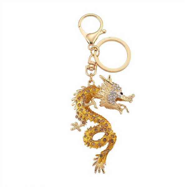 Schwarze Kristall Schmuckset Legierung emailliert, Legierung Std Gelb image number 9