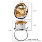 Citrin-Ring, 925 Silber  ca. 15,34 ct image number 6
