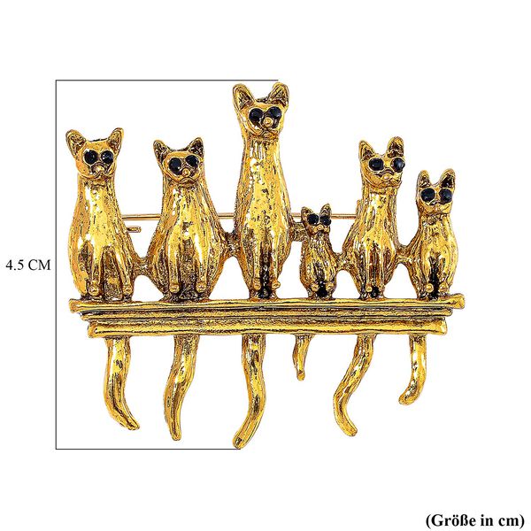 Neongr&uuml;ner Kristall Brosche Antikes Gold image number 5