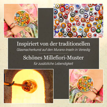 Armreif im Murano-Stil