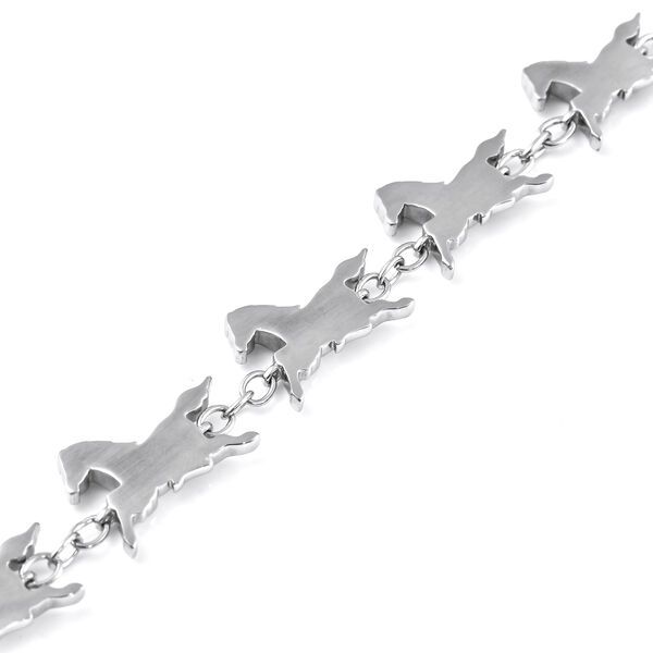 Pferd Armband ca. 19+5 cm Edelstahl image number 5