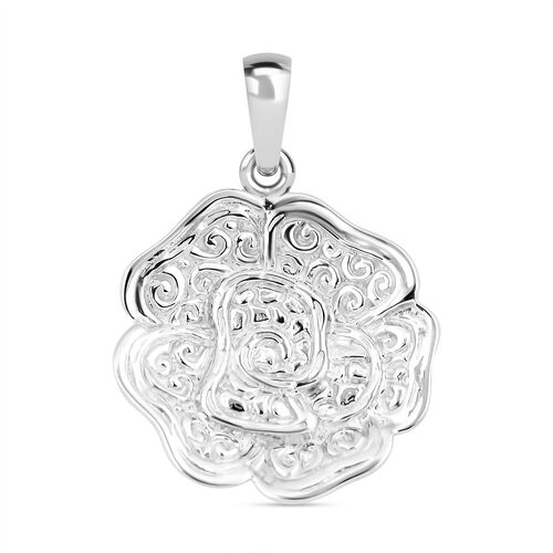 Royal Bali Kollektion- Anhänger im Rosen-Design image number 0