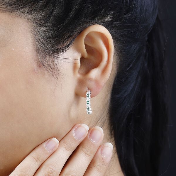 XOXO grüne Zirkonia-Ohrringe - 0,42 ct. image number 3
