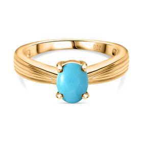 Natürlicher, amerikanischer Sleeping Beauty Türkis-Ring - 0,74 ct.