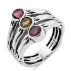 Royal Bali Kollektion - Mehrfach-Turmalin Ring, 925 Silber  ca. 1,50 ct image number 0