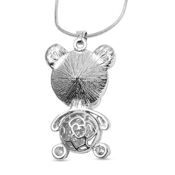 Mehrfarbiger Kristall Halskette ca. 60 cm image number 4