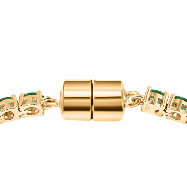 LUXURIANT AAA Labor kolumbianisches Smaragd 19cm Armband - 6,59 ct. image number 3