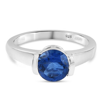 Ceylon Farbe Quarz Solit&auml;r-Ring, 925 Silber (Gr&ouml;&szlig;e 16.00) ca. 1,46 ct