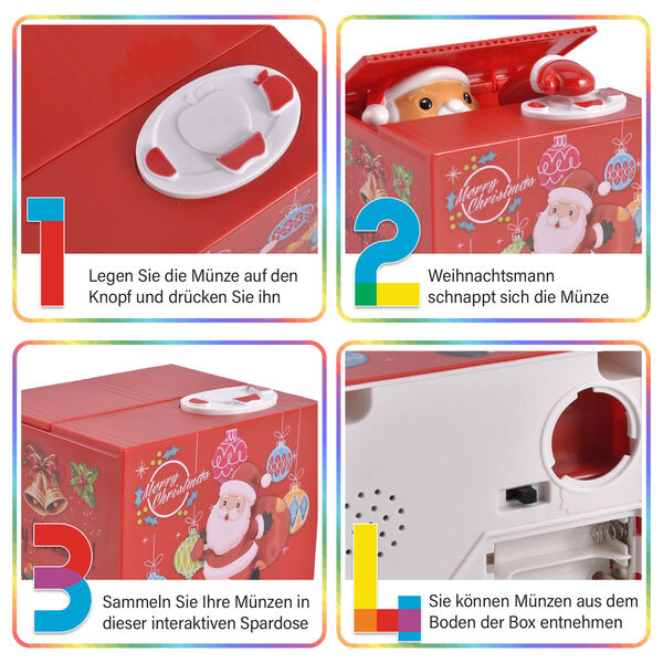 Weihnachtsmann Spardose image number 12