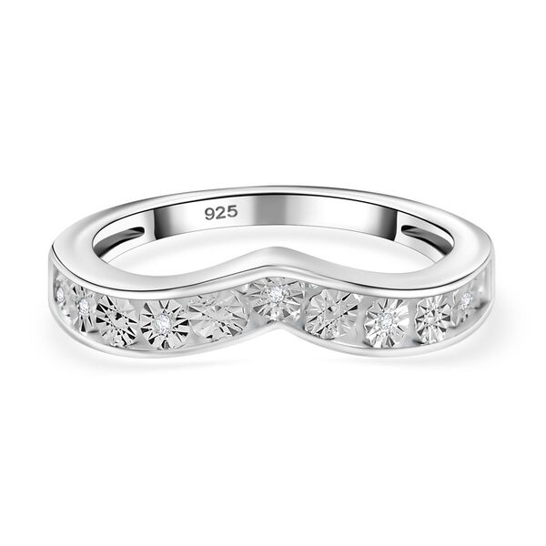 Diamant Wishbone Ring image number 0