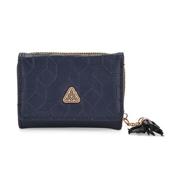 Geldb&ouml;rse mit RFID-Schutz, 11x8x4cm, Dunkelblau