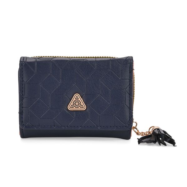 Geldb&ouml;rse mit RFID-Schutz, 11x8x4cm, Dunkelblau