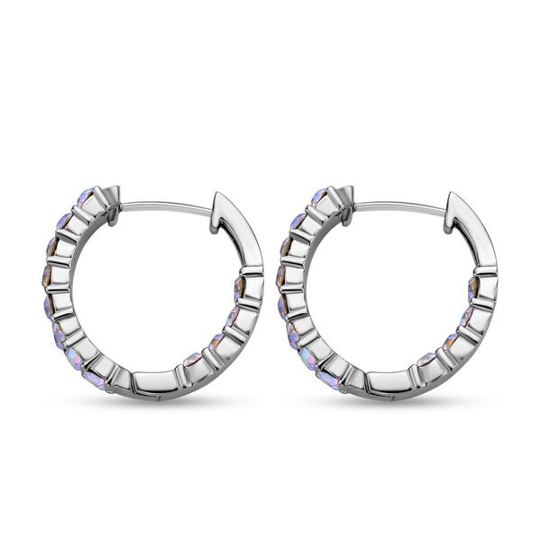 Wei&szlig;e, mysthische Kristall-Ohrringe - 10 ct. image number 4