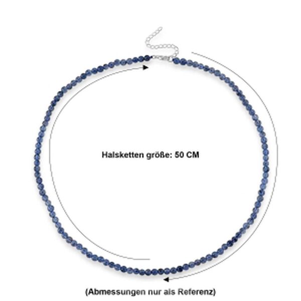 D'Joy Aquamarin Halskette ca. 50 cm + 5 cm Extender 925 Silber Rhodiniert ca. 105.00 ct image number 3
