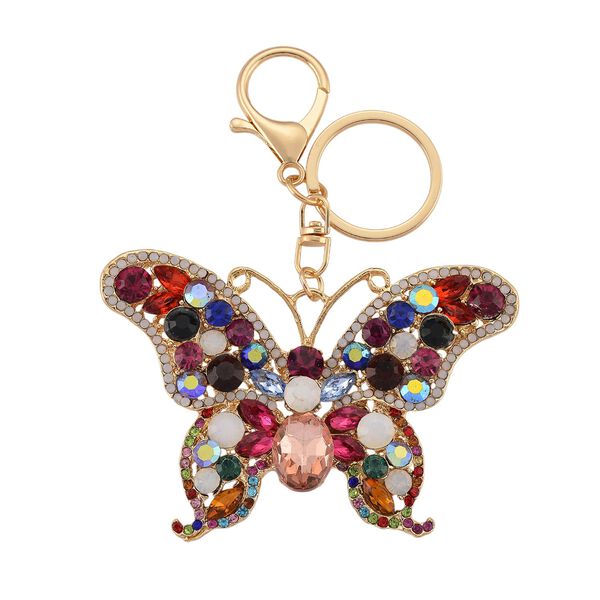 Schwarze Kristall Schmuckset Legierung emailliert, Legierung Std Gelb image number 6