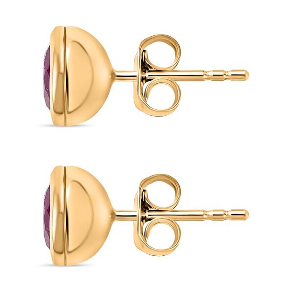 AAA Ilakaka Rosa Saphir Ohrringe - 2,45 ct. image number 3