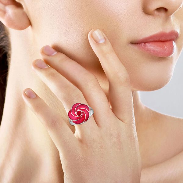 Royal Bali Kollektion - Koralle Ring image number 3