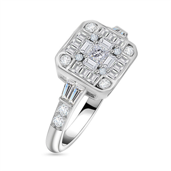 LUSTRO STELLA Wei&szlig;er Zirkonia-Ring - 2,03 ct. image number 2