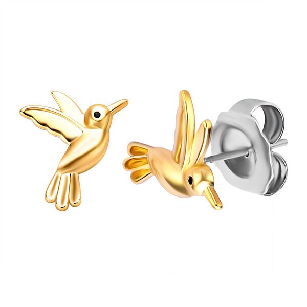 Mehrfarbiger Kristall-Vogel-Anh&auml;nger mit Kette image number 6