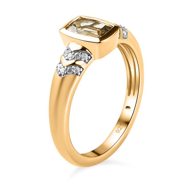 AAA Turkizit und wei&szlig;er Zirkon-Ring - 1,36 ct. image number 5