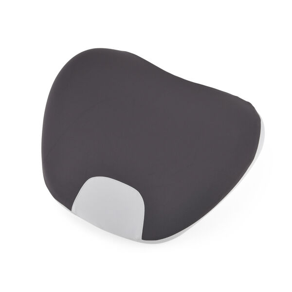 LIVMORE R&uuml;ckenst&uuml;tzkissen, viskoelastischer Schaum, k&uuml;hlender Stoff, 40x34,5x11cm, Grau image number 3