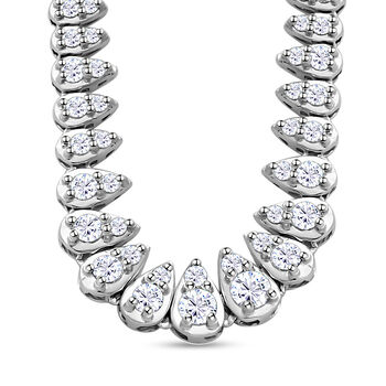 RHAPSODY - Diamant-Halskette, IGI zertifiziert VS E-F, ca. 45 cm, 950 Platin ca. 5.00 ct