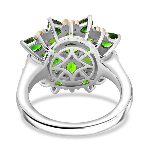 Nat&uuml;rlicher Chromdiopsid-Ring - 3,18 ct. image number 6