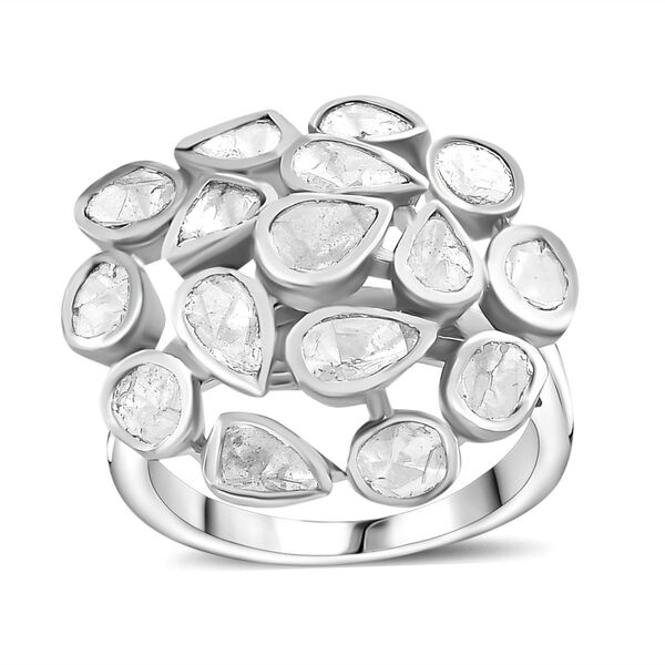 Royal Bali Kollektion- Polki Diamant Ring - 2,42 ct. image number 4