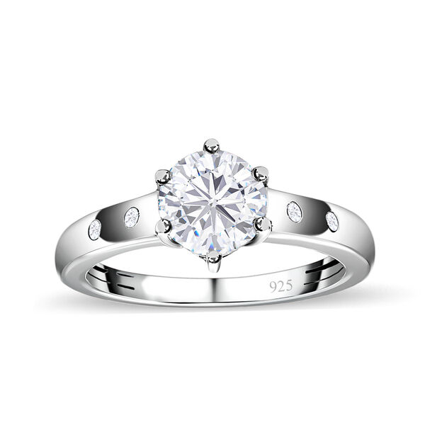 Moissanit Ring - 0,99 ct. image number 4