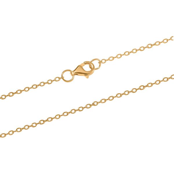 925 Silber vergoldetKette ca. 50 cm image number 4