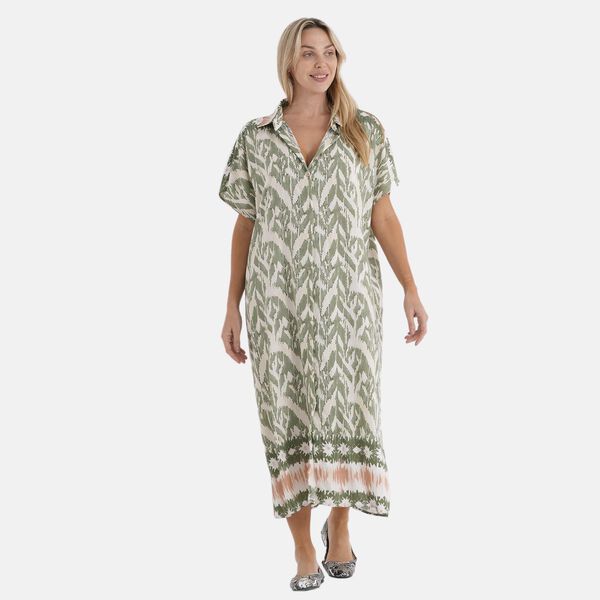  La Marey  woven long print  dresses image number 3