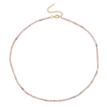 D'Joy mehrfarbige S&uuml;&szlig;wasser Perle 45+5cm Halskette