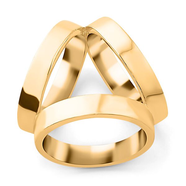 The 5th Season - kunstvoller Schalring, gold image number 7