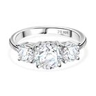 J Francis gefertigt mit SWAROVSKI Zirkonia Ring 925 Silber rhodiniert (Größe 19.00)