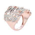 Diamant Ring 925 Silber Rosevergoldet image number 4