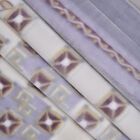 Wolkenweiche Decke mit floralem Muster, 200x230cm, lila image number 4