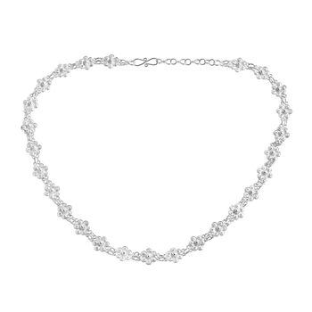 DJoy Royal Bali Kollektion - 925 Silber Tarakashi Halskette ca. 45 cm ca. 17,65g