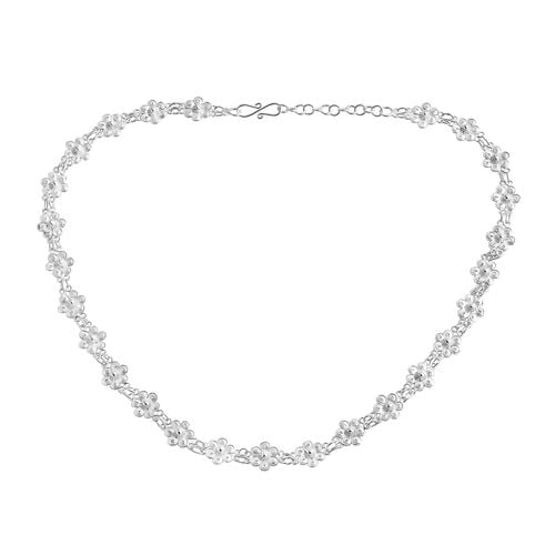 DJoy Royal Bali Kollektion - 925 Silber Tarakashi Halskette ca. 45 cm ca. 17,65g image number 0