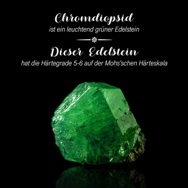 Nat&uuml;rlicher Chromdiopsid-Ring - 5,19 ct. image number 4