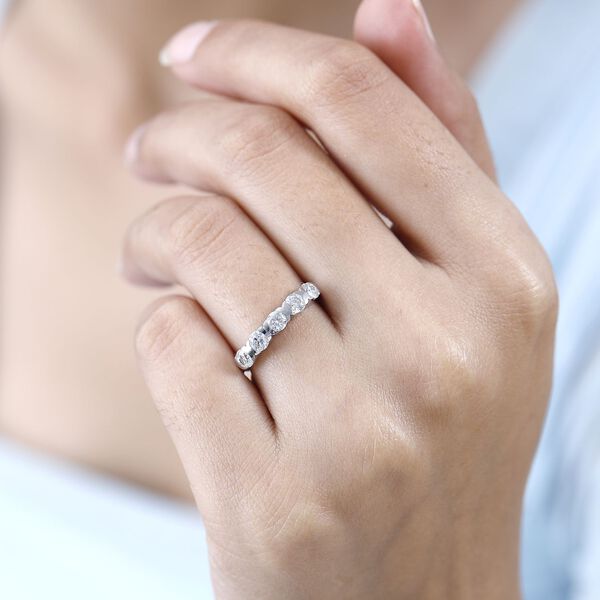 Moissanit Ring- 0,76 ct. image number 8