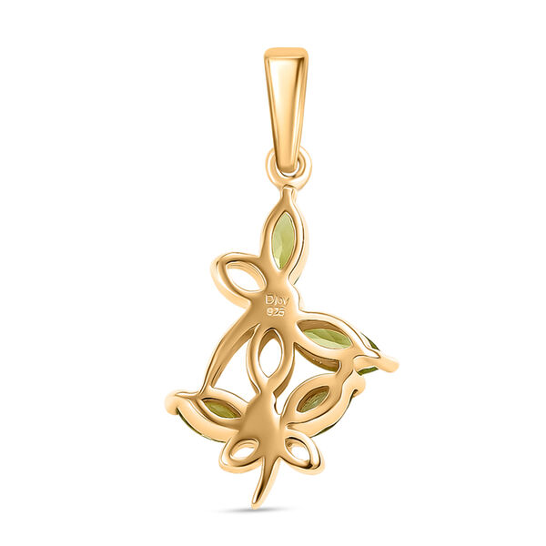 D'Joy Natürlicher Peridot Anhänger - 1,53 ct. image number 4