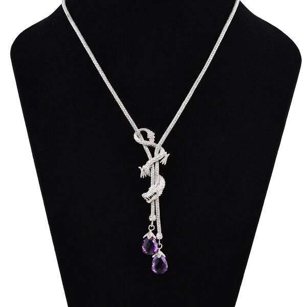 Royal Bali Kollektion- Lusaka Amethyst Halskette - 12,04 ct. image number 2