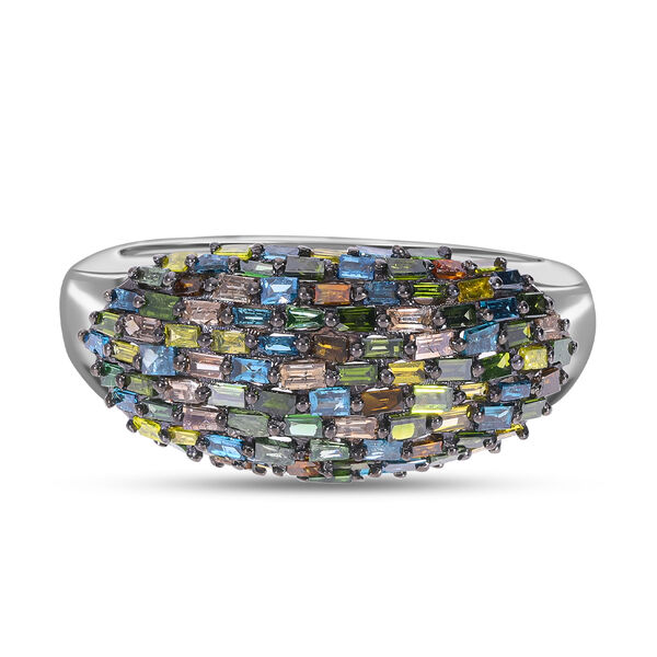 Mehrfarbiger Diamant Ringe - 1 ct.